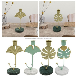 Candle Holder <b>Tealight</b> Mantel Votive Candle Candelabras and Base Is Marble Round All Color - Product Image 4