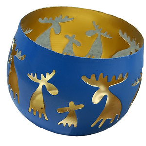 Nouveau support votif en métal exclusif pour la décoration de la maison et les fêtes de Noël - Product Image 4