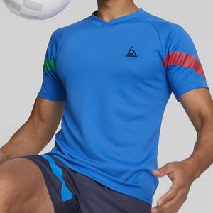 เสื้อยืดกีฬาสำหรับผู้ชายผลิตตามสั่งและออกแบบใหม่สำหรับผู้ใหญ่ - Product Image 3