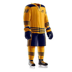 Uniforme de Hockey sobre Hielo Personalizado 2026, Ligero, Mangas Largas, Transpirable, Cómodo, Poliéster de Alta Calidad, Ropa Deportiva - Product Image 2