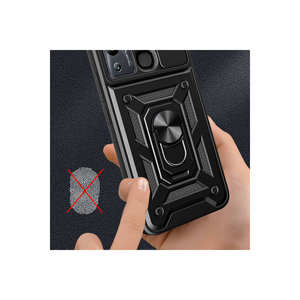 Étui de protection en silicone robuste de la série Vega avec support magnétique antichoc et cache-objectif coulissant pour Infinix Hot 20i Smart 6 - Product Image 3