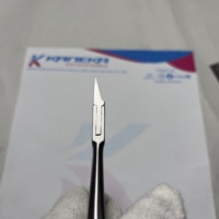 KANEKA ENTERPRISES Coupe-ongles à double ressort à pointe fine en acier inoxydable, outil professionnel de podologie pour doigts et orteils