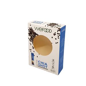 Boîtes d'emballage personnalisées pour graines de chia, feuille d'or, revêtement UV, vernis disparaissant, recyclable, carton en papier 350 g/m² pour noix de qualité alimentaire - Product Image 2