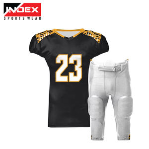 Transpirable sublimación uniforme hecho en Pakistán OEM ODM servicio al por mayor de encargo de alta calidad uniforme de fútbol americano - Product Image 1