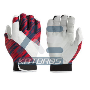 Gants de frappe de baseball personnalisés en gros avec logo, fabriqués en cuir de cabretta pour une adhérence légère pour les joueurs - Product Image 4