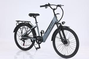 48V 400W Động Cơ Không Chổi Than Khung Hợp Kim Nhôm Thành Phố Điện Hỗ Trợ Xe Đạp Kép Hệ Thống Treo Năng Lượng Cao Điện Tử - Product Image 2