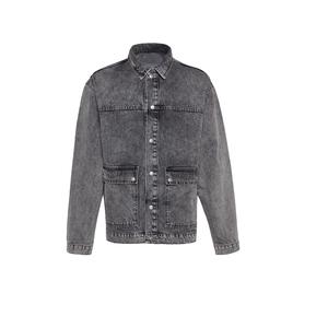 Blouson Bomber en Jean Hiver Homme Grande Taille, Taille Élastique, Réversible, Coupe-Vent, Style Décontracté, Écologique, Respirant, Épais, Séchage Rapide - Product Image 1
