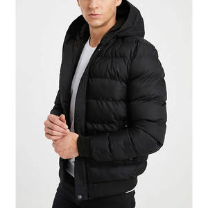 Veste en Tissu de Grande Taille avec Logo Personnalisé OEM pour Hommes avec Col Montant Vente en Gros Prix Bon Marché - Product Image 6