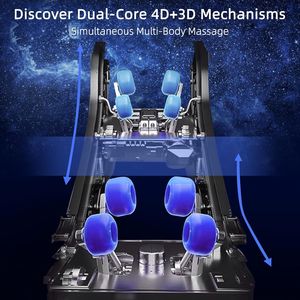 New High-Quality Massage Chair with Zero Gravity Recline Voice Commands Premium Bluetooth Speakers and Triple Foot Rollers - Product Image 3