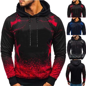 Ropa de calle Sudaderas con capucha Ropa con capucha y cremallera Diseño de alta calidad Personalizado Premium Hombres Hip Hop - Product Image 1