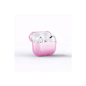 Étui pour Air-Pods de 3e génération Netzy SAFA Allstar Airbag 32, étui pour écouteurs transparent rose brillant, résistant aux chocs - Product Image 1