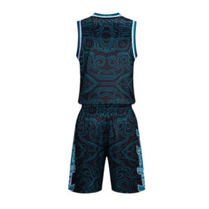 Uniforme de Baloncesto de Último Diseño, Uniforme de Baloncesto Personalizado, Ropa Deportiva, Uniforme de Baloncesto - Product Image 3