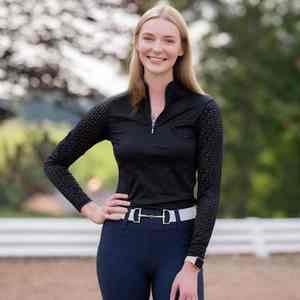 Camisa de Equitación Profesional de Manga Larga para Mujer, Diseño Elegante, Material de Primera Calidad, Esencial para Competencias - Product Image 6