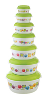 Klassieke PP plastic magnetronbestendige BPA-vrije vaatwasmachinebestendige voedselbewaarbak 150 ml