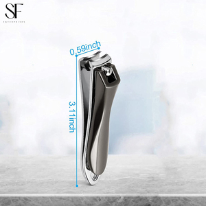 High Quality Mirror Finish Stainless Steel <b>Nail</b> Clippers with <b>Nail</b> <b>File</b> for Fingers and Toes - Product Image 2