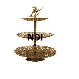 แท่นวางเค้กอาหารสามชั้นสไตล์ใหม่สำหรับใช้ในบ้านโรงแรม - Product Image 1