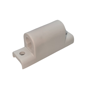 Tapón de cordón cuadrado blanco Accesorios de plástico impresos de calidad profesional para toldo Made in Italy con certificado - Product Image 1