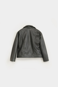 Veste en cuir moderne pour enfants, garçons et filles, confortable, durable, élégante, imperméable, coupe-vent, vêtements d'extérieur, vente en gros, tendance - Product Image 2