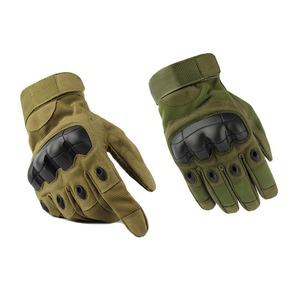 Guantes tácticos bronceados a granel, guantes de caza antideslizantes OEM con logotipo personalizado de Alta protección para nudillos duros para hombres - Product Image 3