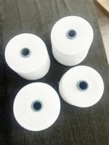 เส้นด้ายย้อมสีแบบเปิดปลาย รีเจเนอเรต/รีไซเคิล (ผ้าฝ้าย 60% / โพลีเอสเตอร์ 40% สำหรับถักบนกรวย) - Product Image 5