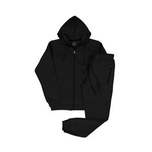 2-Piece Fleece Tracksuit for Men Thick Hoodies and Pants Warm Sportswear Suit Hip Hop Trend Clothing Winter and Fall - Product Image 3