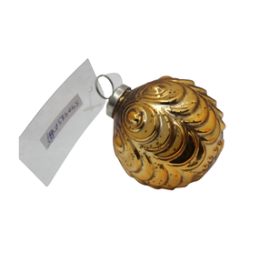 Bola colgante de Navidad de hierro y cristal de PC verde decorativa de Navidad de gran venta, diseño moderno para decoración del hogar personalizada - Product Image 6