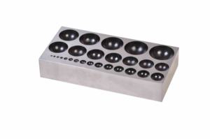 High Quality Dapping Block <b>Flat</b> 27 Cavity use for jewelry making tool whole sale lowest price best <b>product</b> for jewelry making - Product Image 2