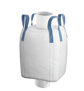 Custom Top and Bottom Jumbo FIBC Bags without Liner for Storage and Transportation