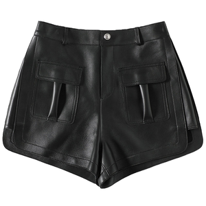 Shorts de Moda Urbana para Mujer, Spandex/Poliéster, Cintura Alta, Cierre con Cordón, Opciones de Color Personalizadas, Ecológicos y Transpirables - Product Image 1