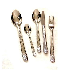 Wholesale Restaurant Party Wedding <b>Dinner</b> Fork Spoon <b>Knife</b> Stainless Steel Silver Polished Cutlery Set for Kitchenware Usage - Product Image 4
