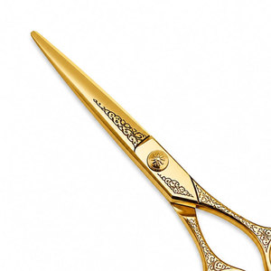 Ciseaux de coiffure professionnels pour coupe de cheveux raides, ciseaux de barbier pour stylistes, ciseaux de barbier pour salon - Product Image 4