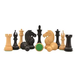 Pièces d'échecs avec roi et pièces d'échecs originales pièce d'échecs en bois jeu intérieur et extérieur