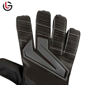 GLOBAL LEATHER Leather Goalkeeper Gloves with Fingertips Adult Children Thick Latex Smooth Football Training Four Seasons - Product Image 4