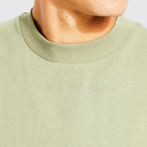 T-shirt surdimensionné 100% coton pour hommes, tenue décontracté de qualité supérieure, respirant et confortable, nouvel arrivage - Product Image 3