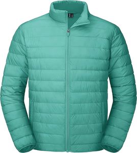 Custom 2025 hombres Casual Bubble Jacket tejido lona Nylon Shell transpirable oveja Puffer Coat Dye-acolchado Hood Puffy Coat - Product Image 6