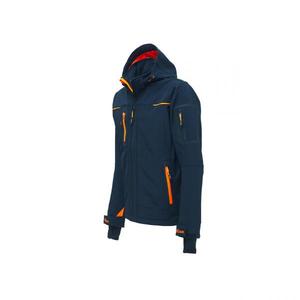 Chaqueta Softshell para exteriores, color azul profundo, cómoda y elegante, para el exterior, para el espacio - Product Image 3