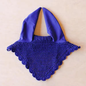 Nouveau bonnet d'oreille de qualité supérieure produits en gros équipement de voile de mouche de cheval équestre pour cheval bonnet de conception personnalisée - Product Image 4