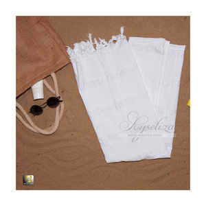 Wholesale Lightweight Versatile Cotton Turkish <b>Towels</b> Woven Hammam Spa Sarong Fouta Turban <b>Wrap</b> for Beach Travel and Use - Product Image 1