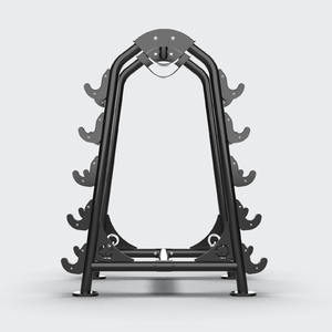 QLI, equipo de entrenamiento de gimnasio en casa Unisex, estante de almacenamiento de pesas de Metal de calidad comercial, nuevos soportes comerciales, estante de barra - Product Image 2