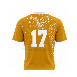 Conjunto de camiseta y pantalones cortos de lacrosse personalizados, transpirables, de secado rápido, uniforme de equipo sublimado para hombre - Product Image 3