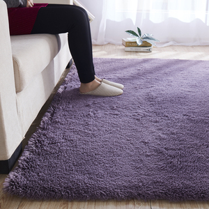 Alfombra Moderna Personalizada de Lana y Seda, 5-6mm de Altura de Pelo, Aislante, para Dormitorios Fríos, Uso en Automóviles, Cálida y Confortable - Product Image 3