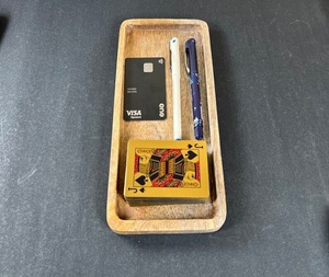 Bandeja de Servir Rectangular de Cerámica Moderna con Diseño Personalizado Hecha a Mano, Juego de Bandejas Decorativas Más Vendidas - Product Image 2