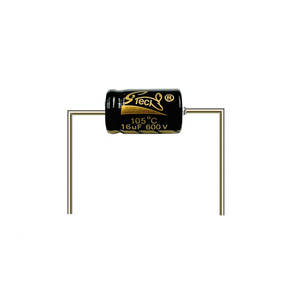 Condensateurs électrolytiques en aluminium haute tension-Fils axiaux 16uf 600v pour radios, téléviseurs, amplis de guitare et équipements audio vintage - Product Image 4