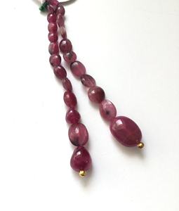 Cuentas Sueltas de Turmalina Rosa Natural, 2 Hilos, Naturales, para la Elaboración de Joyería Fina, Piedras Preciosas - Product Image 3