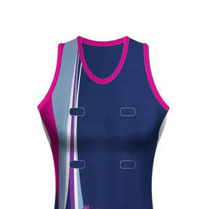 Uniforme de Netball Más Vendido a Precio Económico, Tela Suave, Diseño Personalizado, Uniforme de Netball para Venta en Línea - Product Image 4