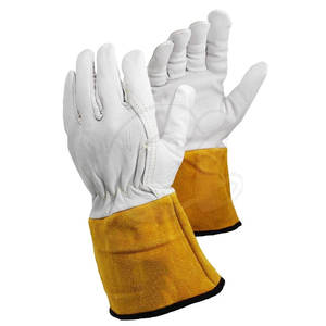 ถุงมือเชื่อมที่ทนทานทำจากหนังคุณภาพสูงสำหรับการเชื่อมแบบมืออาชีพ - Product Image 1