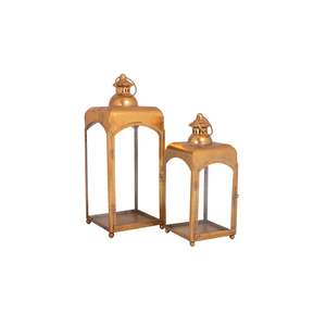 Rustic <b>brass</b> <b>lantern</b> ring for farmhouse themed decor suitable for kitchens dining rooms and cozy corners - Product Image 1