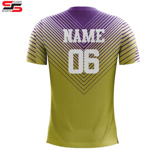 เสื้อแบดมินตันซับลิเมชันสำหรับผู้ชายเสื้อฟุตบอลเยาวชนชุดฟุตบอลสโมสรฝึกซ้อมเสื้อเจอร์ซีย์ปรับแต่งได้ - Product Image 2