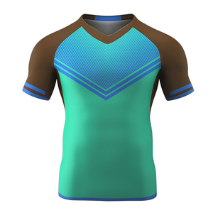 Vente en gros : Créez votre propre uniforme de rugby à manches courtes, uniforme de rugby confortable et très vendu pour unisexe - Product Image 2