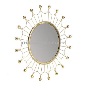 Miroir Mural Intérieur Acier Métal Maison Décoratif Design Unique Miroir Mural Classique et Moderne Plusieurs Conceptions de Finition - Product Image 3
